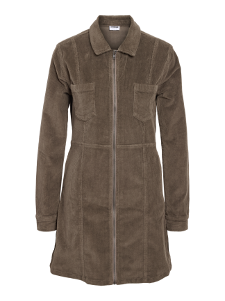 Nmnise Slim Zip Dress Color Corduroy S*