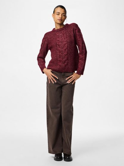 Pcnina Ls O-Neck Knit Noos Bc - Image 7