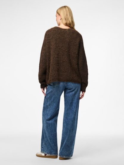 Pccleo Ls V-Neck Knit Cardigan Noos Bc - Image 4