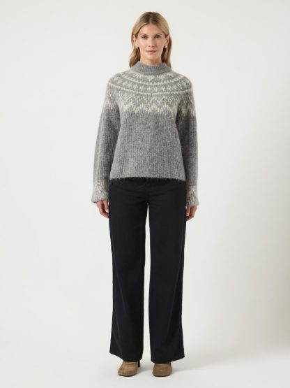 Yasliri Ls Wool Blend Knit Pullover - Image 6