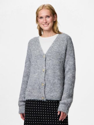 Pccleo Ls V-Neck Knit Cardigan Noos Bc