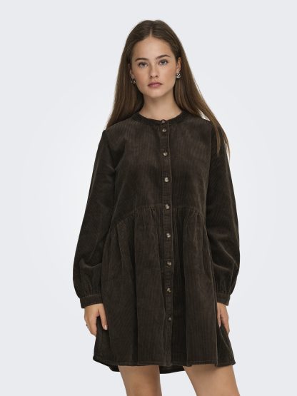 JDYSHIRAZ L/S DRESS WVN DIA - Image 4
