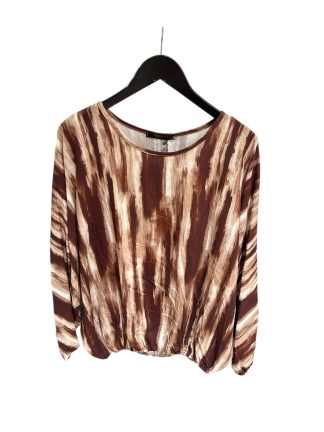 Ella bluse brun