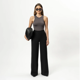 Asana Wide Pant Black
