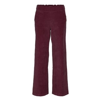 Victoria Corduroy bukse Bordeaux