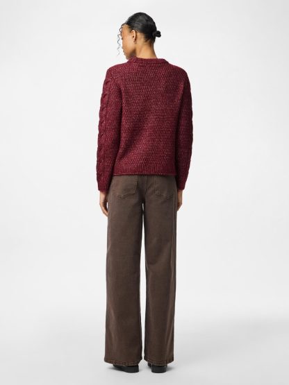 Pcnina Ls O-Neck Knit Noos Bc - Image 3