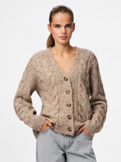 Pcnina Ls V-Neck Knit Cardigan Noos Bc - Image 2