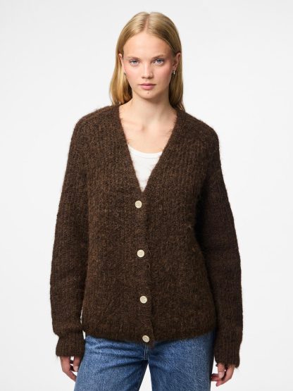 Pccleo Ls V-Neck Knit Cardigan Noos Bc - Image 2