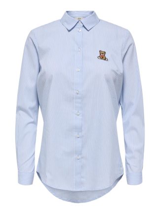 Jdymio L/s Embroidery Shirt Wvn Noos
