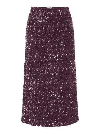VIFAITH HW MIDI SEQUIN SKIRT/1