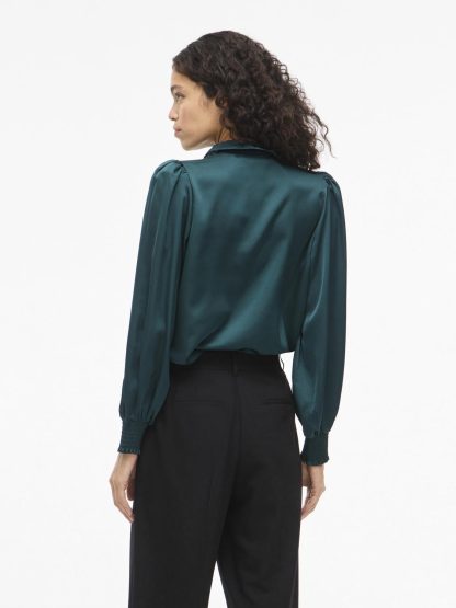 VILUTTO L/S FRILL SHIRT/1 - Image 4