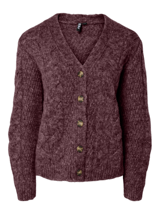 Pcnina Ls V-Neck Knit Cardigan Noos Bc