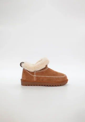 Halvhøy boots,Camel