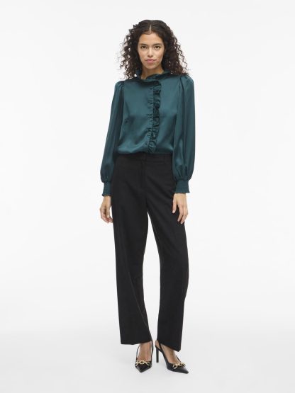 VILUTTO L/S FRILL SHIRT/1 - Image 6
