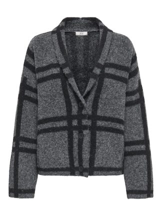 Jdylydia L/s V-Neck Short Coatigan Knt