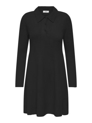 JDYROSEMARY LIFE L/S COLLAR DRESS KNT