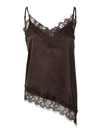 Pcnomi Strap Satin Lace Top Wvn D2d