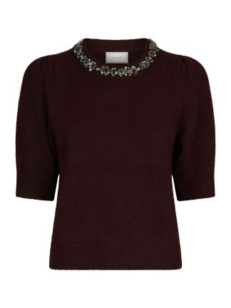 Maia Stone Knit Blouse