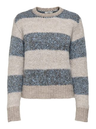 Jdyzoey Life L/s O-Neck Jacq Pull Knt