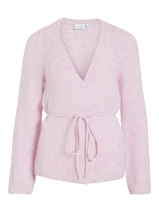 Vibows L/s Wrap Knit Cardigan/ln