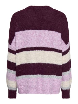 Jdyzoey Life L/s On Colorblock Pull Knt