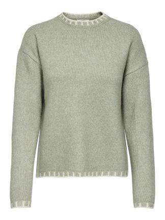 Jdysilja L/s On Contrast Pullover Knt