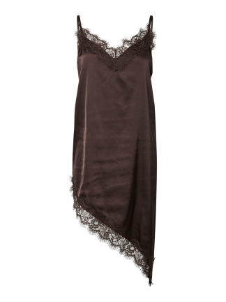 Pcnomi Strap Satin Lace Dress Wvn D2d