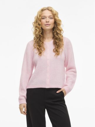 Vilory O-Neck L/s Knit Cardigan-Noos