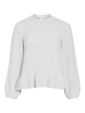 Vibows L/s O-Neck Knit Pullover/ln