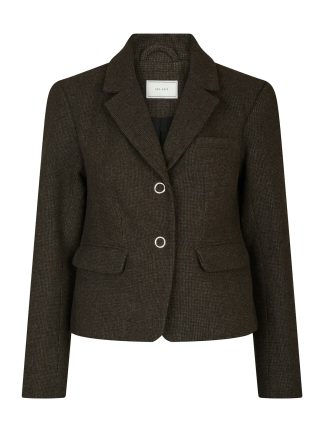 Waed Mini Check Blazer