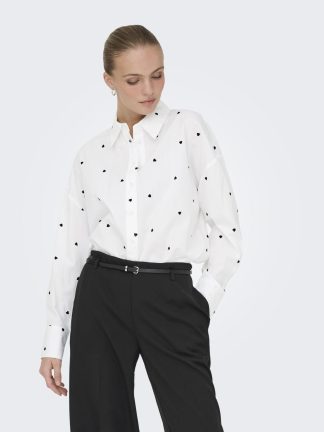 Jdynelly L/s Loose Shirt  Wvn