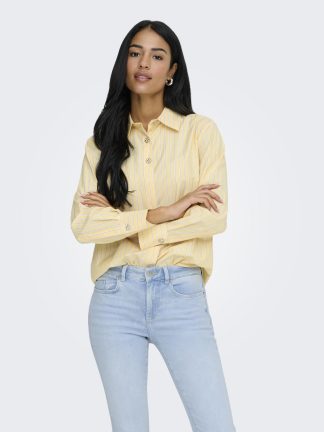 Jdysoho L/s Loose Striped Shirt Wvn