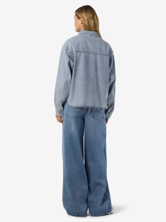 Nmalva L/s Denim Sh Shcket  Az452lb Noos