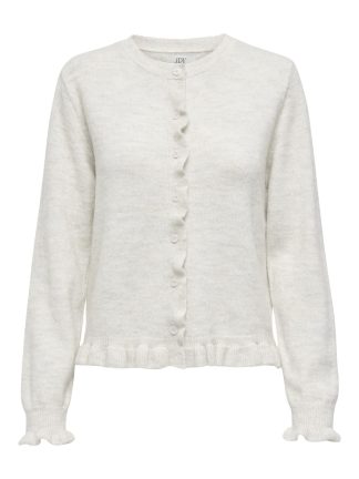 Jdyletty L/s On Frill Cardigan Knt Noos