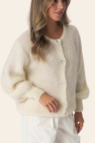 IdaIc cardigan White