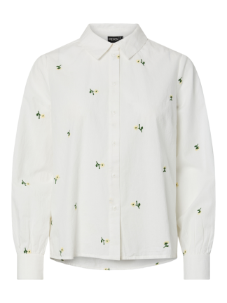 Pcgeneva Ls Shirt Wvn Bc