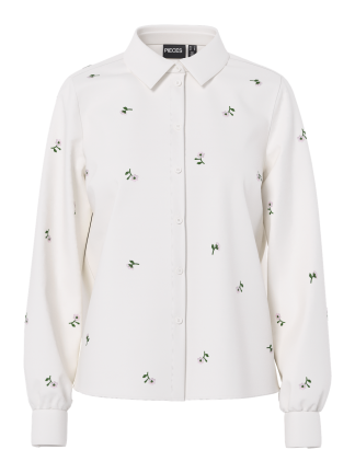 Pcgeneva Ls Shirt Wvn Bc