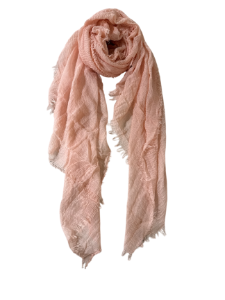 Viscose skjerf, baby rosa