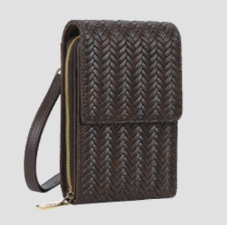 Mobilveske fletter,Brun