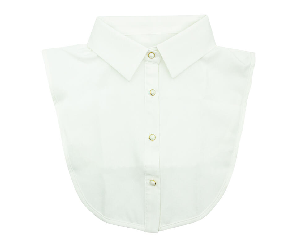 Intex Skjortekrage med perler på kragen – Mio Trend