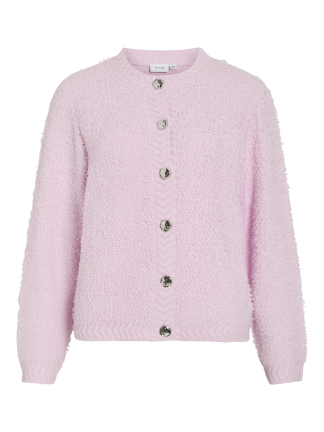 Vipaza O-Neck L/s Detail Knit Cardigan