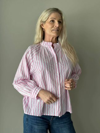 Karla bluse,Rosa