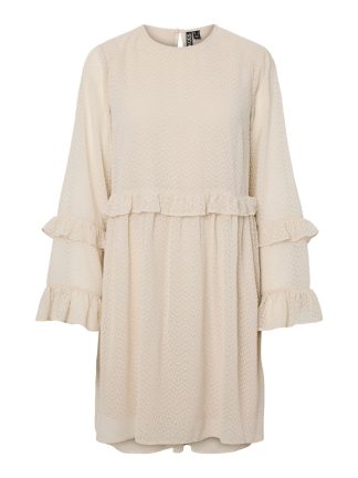 Pcbabette Ls Dress Wvn