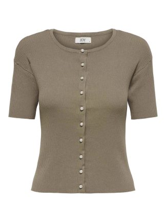 Jdygaby 2/4 O-Neck Pearl Cardigan Knt