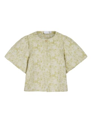 Vikaia O-Neck 2/4 Jacquard Bolero/dc