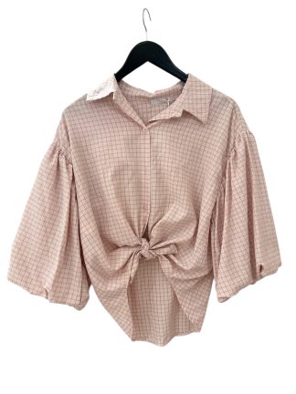Ebba bluse Lys rosa