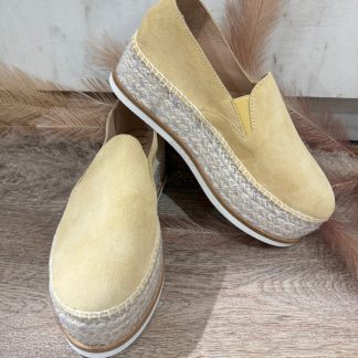 Sarry.cuad espadrillos pesca baby silk, crema