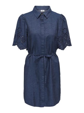 Jdybille 2/4 Chambray Midi Dress Wvn