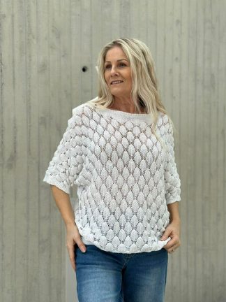 Noemi genser Hvit