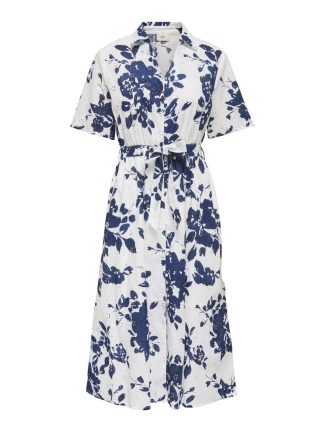 Jdytallie S/s Aop Shirt Midi Dress Wvn